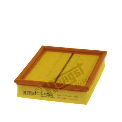 HENGST FILTER e686l -  Воздушный фильтр
